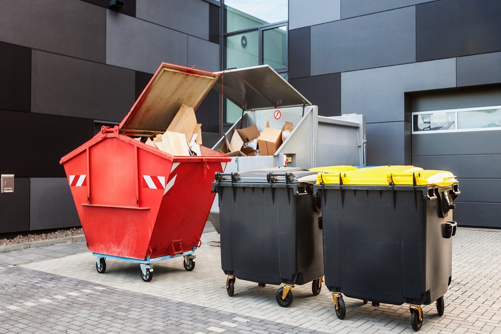 Cost of renting a dumpster in a low-regulated region