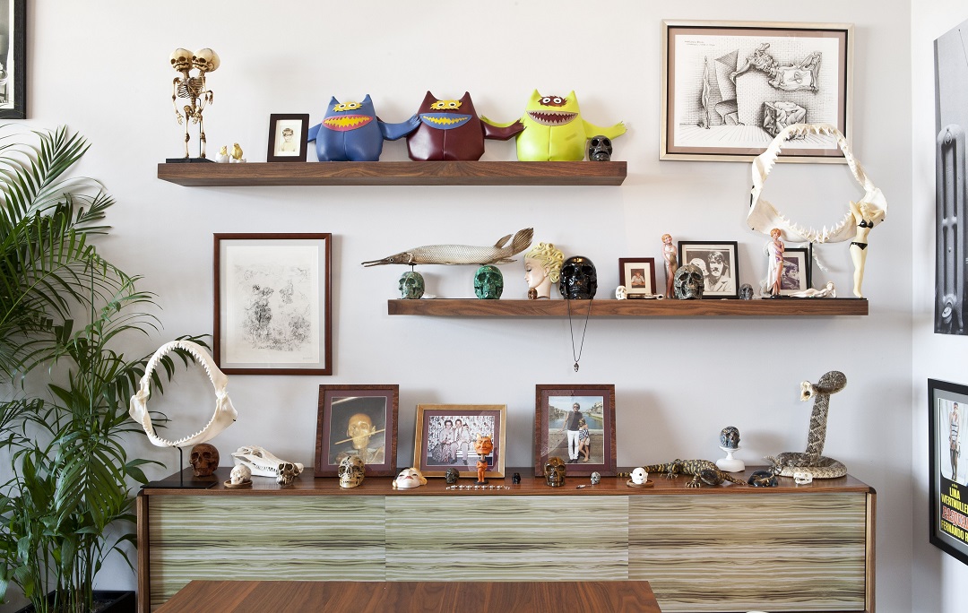 Wall-mounted shelf
